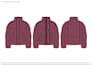 create professional clothing tech pack and flat sketch